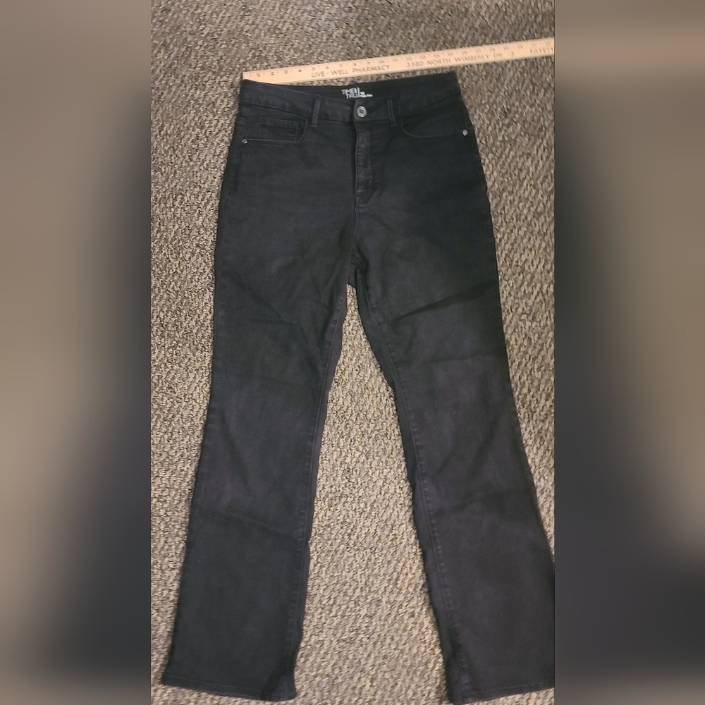 Black Women's Straight-Leg Jeans 12